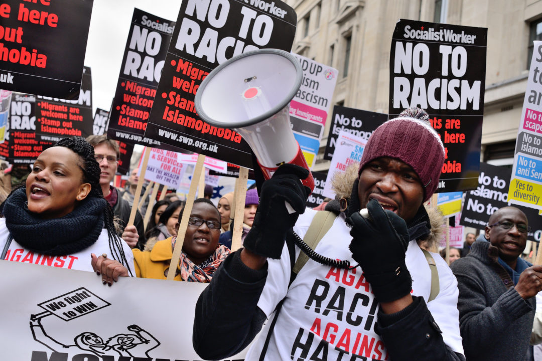 Manifestation contre le racisme antimusulman